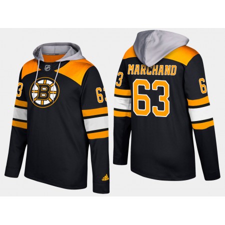 Mannen Boston Bruins Brad Marchand 63 N001 Hoodie Sawyer